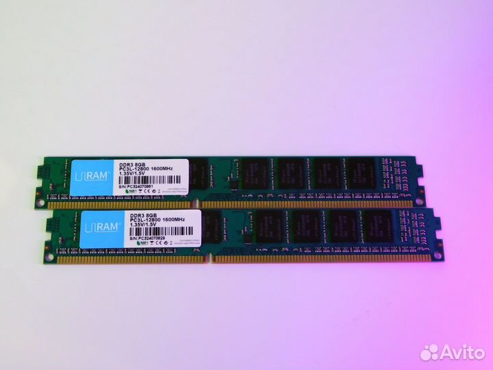 Оперативная память DDR3 16gb