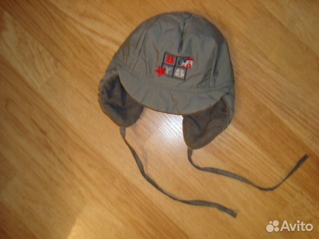 Демисезонная шапка непродуваемая р.45