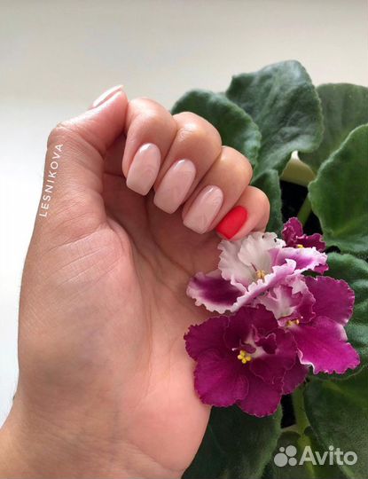 Маникюр с покрытием