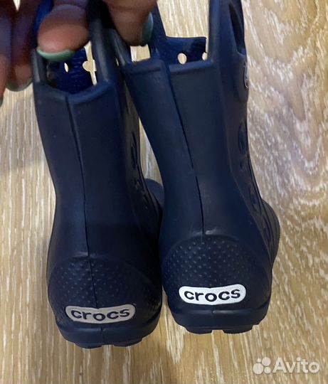 Резиновые сапоги crocs