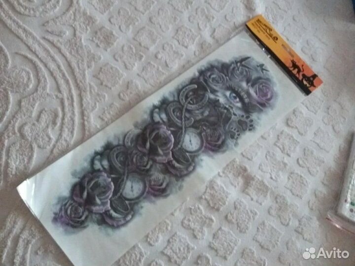 Переводное тату 48*17 см