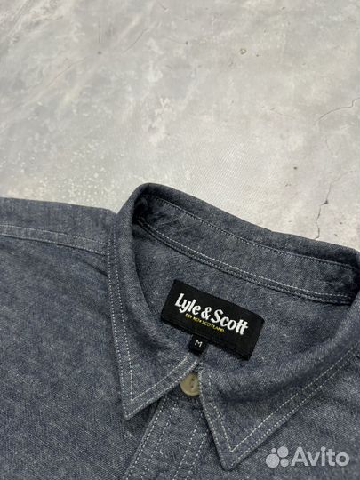Джинсовая Рубашка Lyle Scott оригинал