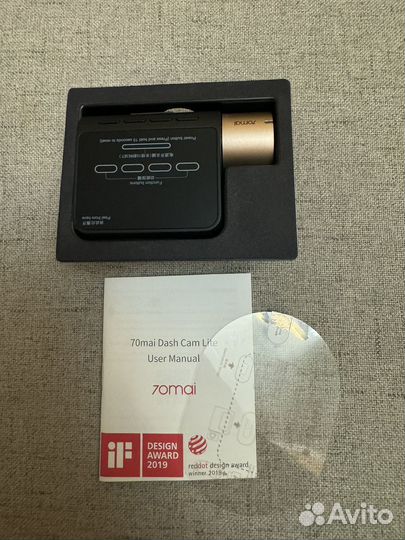 Новый видеорегистратор 70mal Dash Cam Lite
