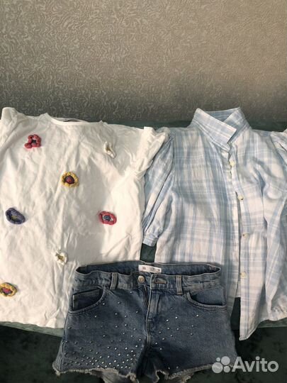 Вещи для девочки 140