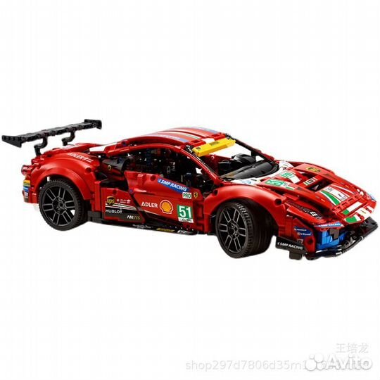 Конструктор Technic 42125 Ferrari 488