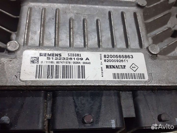 Эбу двигателя Renault Scenic 2 1.5 DCI