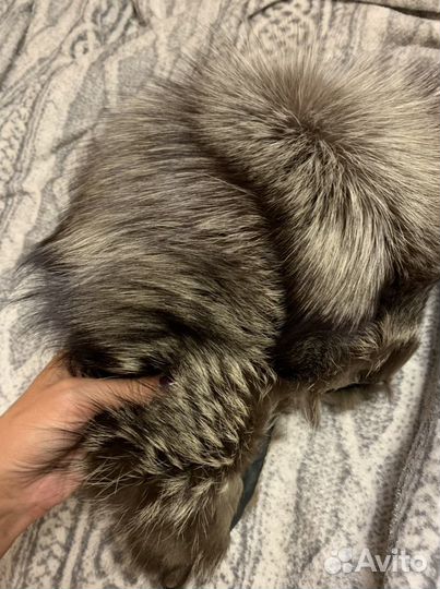 Шапка чернобурка