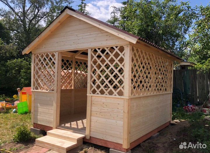 Беседка под ключ