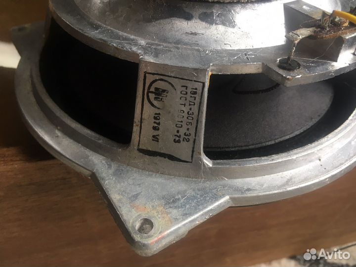 Акустика колонки СССР