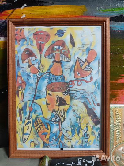 Картина(грибное асорти)