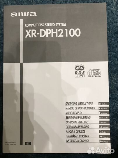 Музыкальный центр aiwa XR-DPH2100