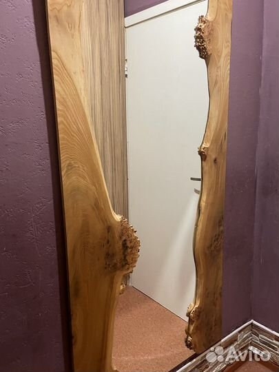 Зеркало натуральное дерево