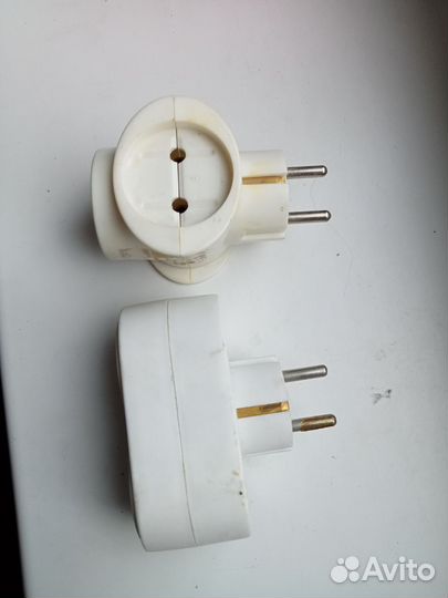 Розетка двойная, тройная