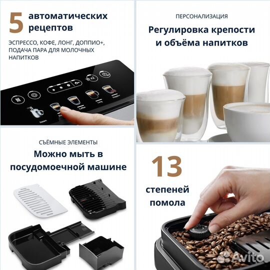 Кофемашина Delonghi ecam290.31.SB