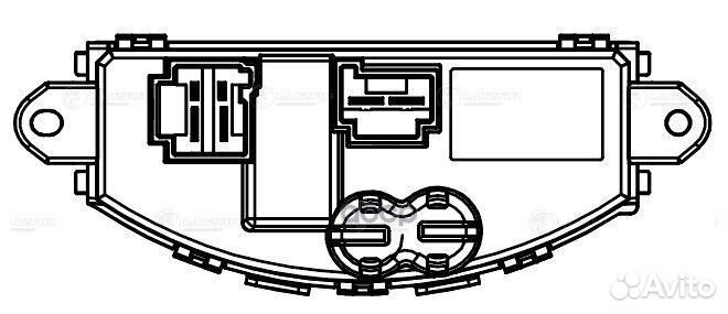 Резистор э/вент. отоп. для а/м BMW 3 (F30) (11
