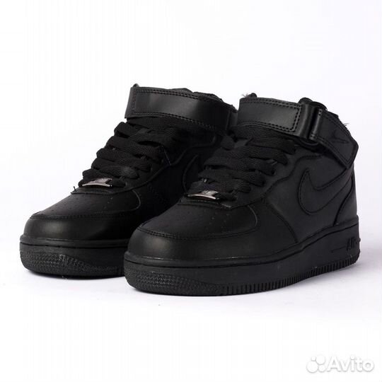 38 Кроссовки Nike Air Force 1 High, Black (38)