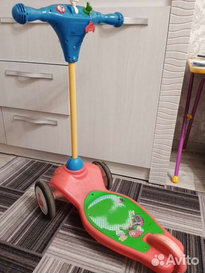 Самокат детский трехколесный с 3 лет