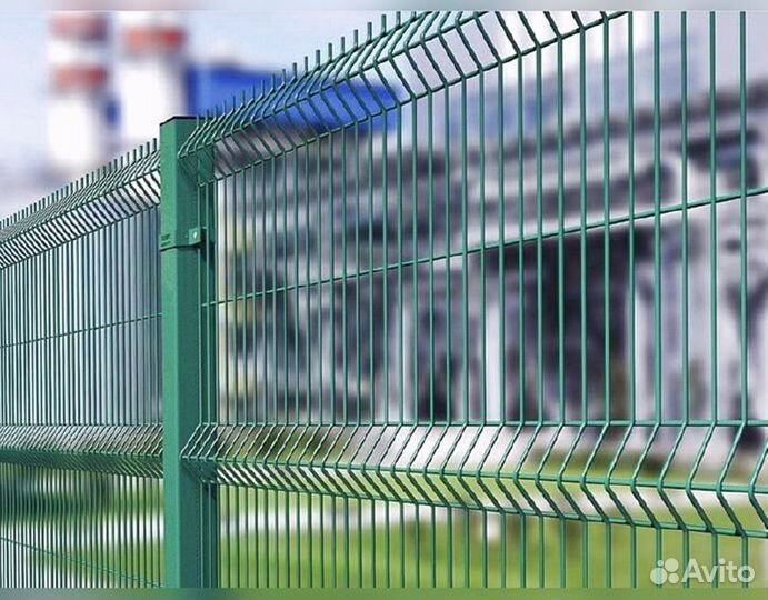 Забор из 3д сетки