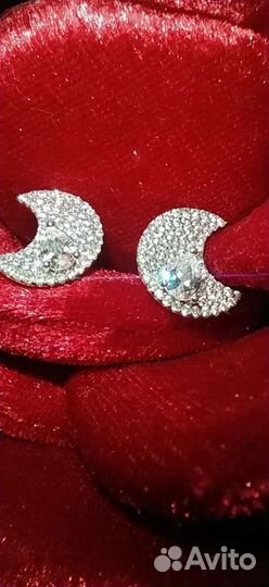 Сережки серебро