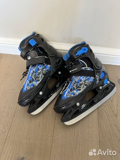 Коньки детские раздвижные 34-37
