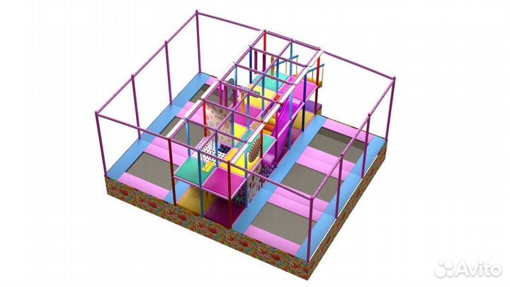Мобильный лабиринт для бизнеса (аренда)