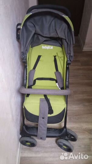 Прогулочная коляска babyton active green