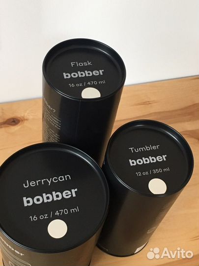 Банки тубусы из-под термосов bobber