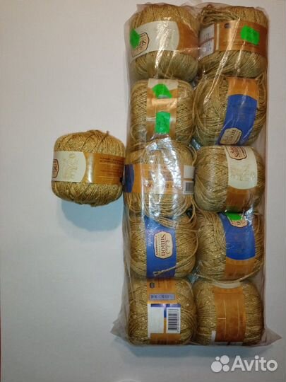 Пряжа нитки для вязания хлопок