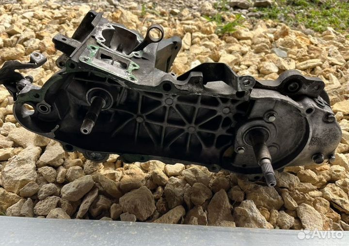 Блок двигателя honda dio 27 (толстый вал)