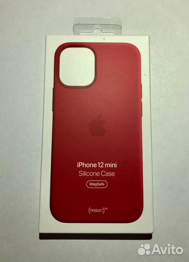 Чехол Apple Silicon Case Magsafe на iPhone 12 мини