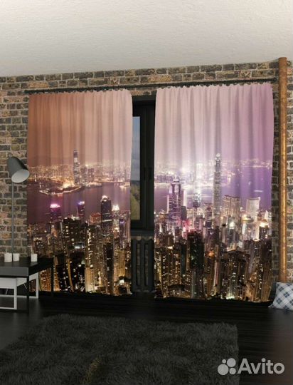 Фотошторы города