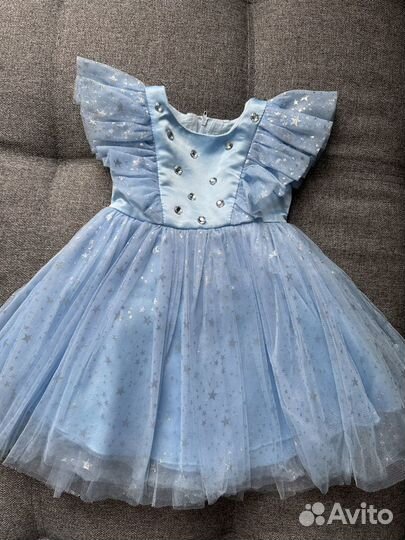 Нарядное платье для девочки 1 год 80 размер