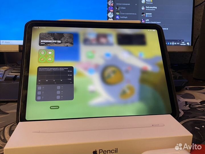 Стилус apple pencil 2