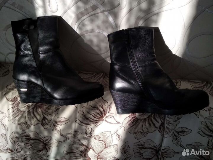 Ботильоны (п/сапоги)зимние. Натуральная кожа