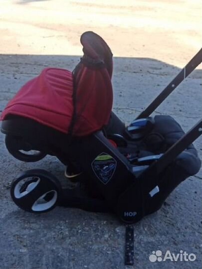 Коляска автолюлька Hop Flora 4в1