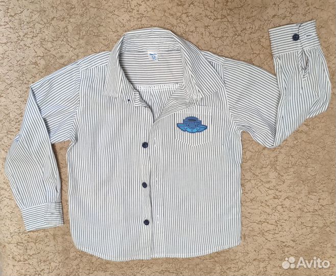 Рубашки на мальчика 1-5 лет