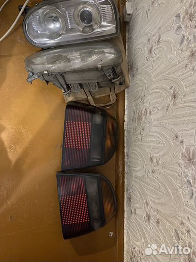 Фары Hella black