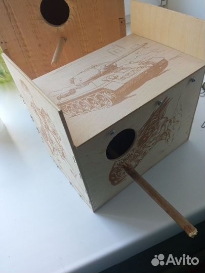 Домик для попугаев