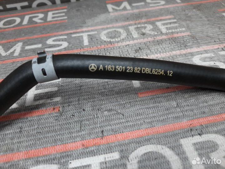 Патрубок отопителя Mercedes-Benz M-Class W163