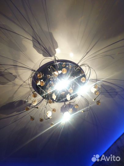 Люстра потолочная бу галогеновая