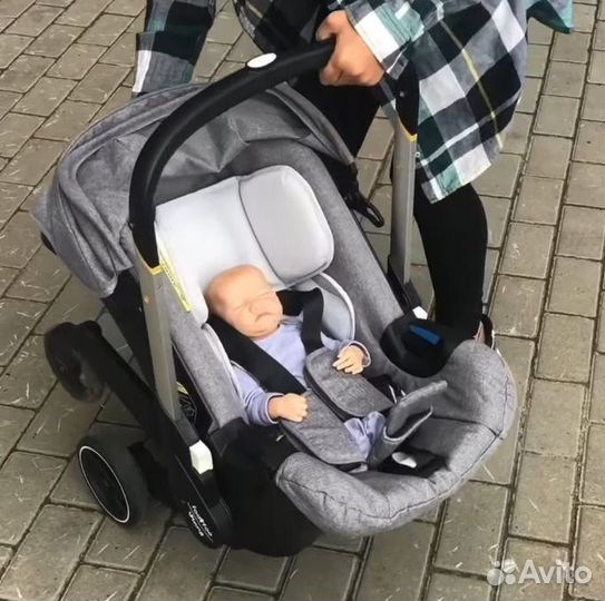 Напрокат. Коляска автолюлька