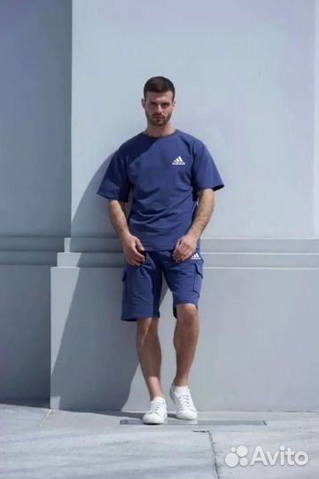 Костюм шорты+футболка Adidas