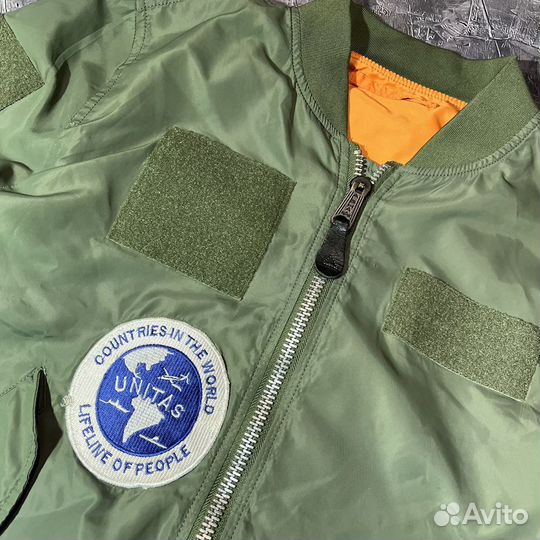 Лёгкий бомбер alpha industries ma-1