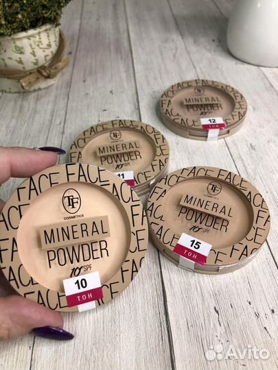 Минеральная пудра TF cosmetics