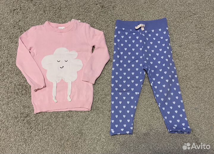 Одежда на девочку 10 шт