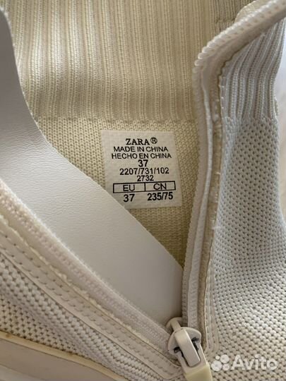 Обувь женская zara 37 размер
