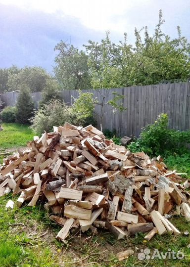 Дрова колотые Береза