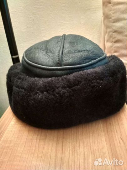 Женская зимняя шапка натуральная овчина