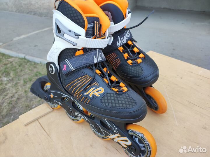 Роликовые коньки женские K2 alexis 80 W размер 37