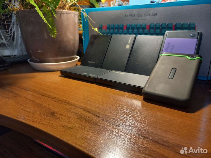 Внешний жесткий диск transcend